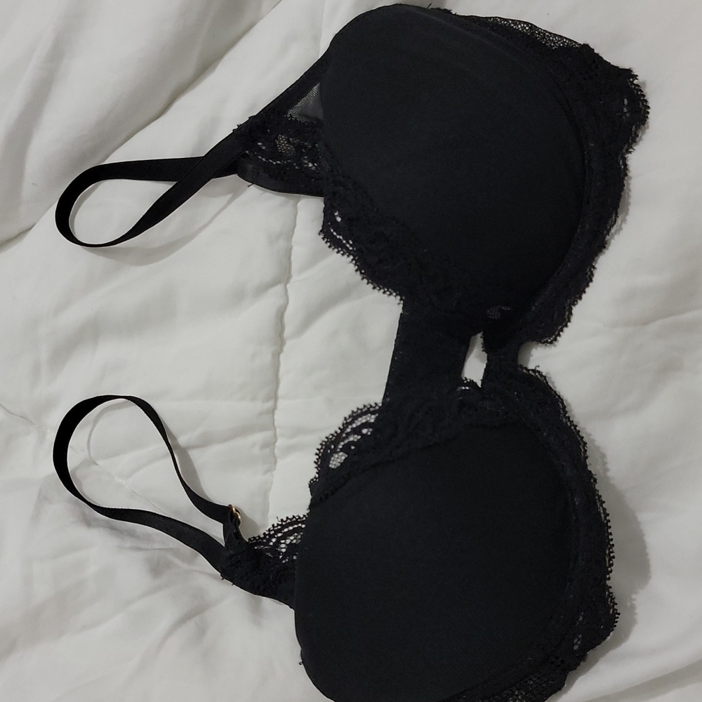 Natori feather plunge bra 32C